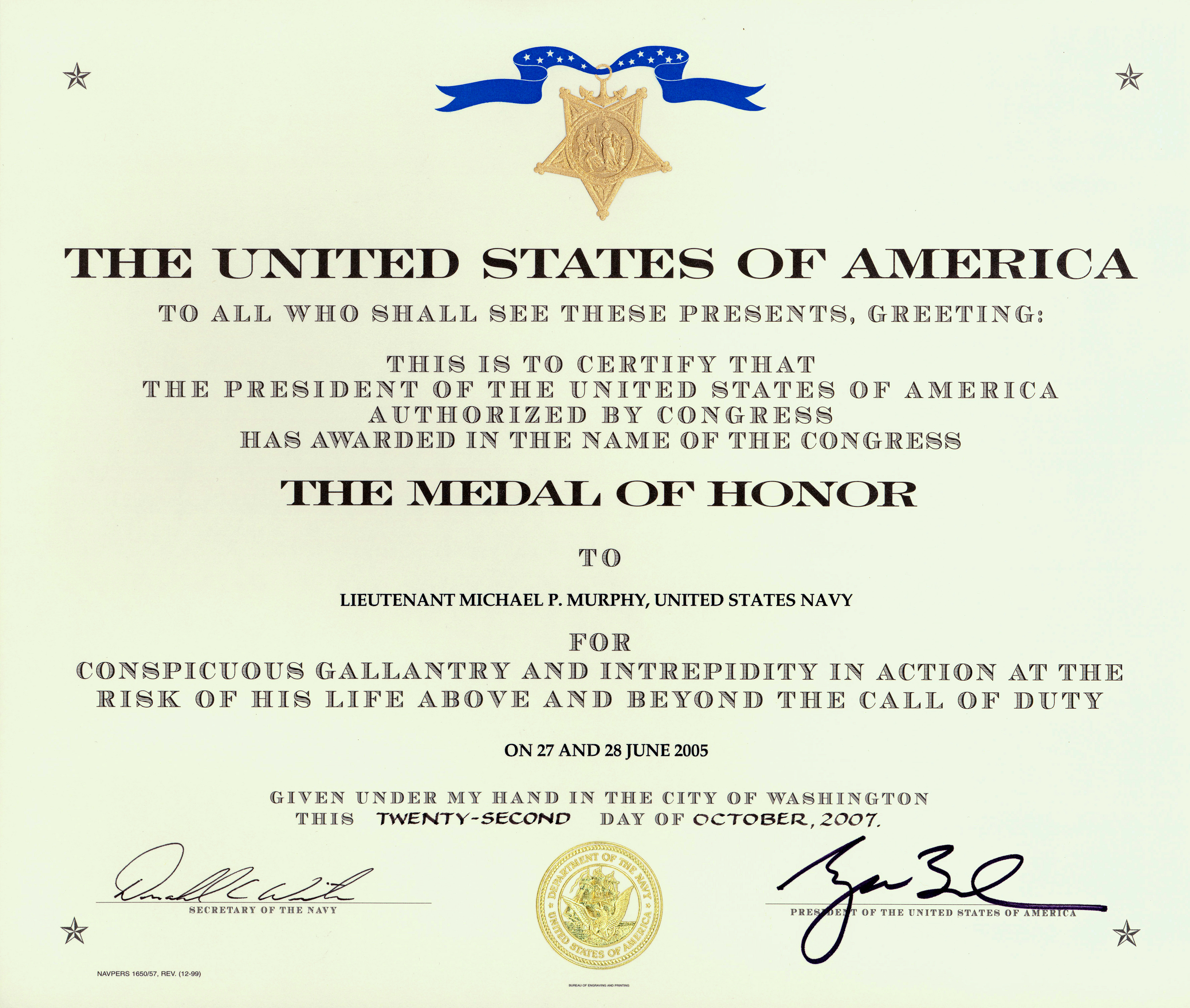 Medal Of Honor Uniform Ribbons